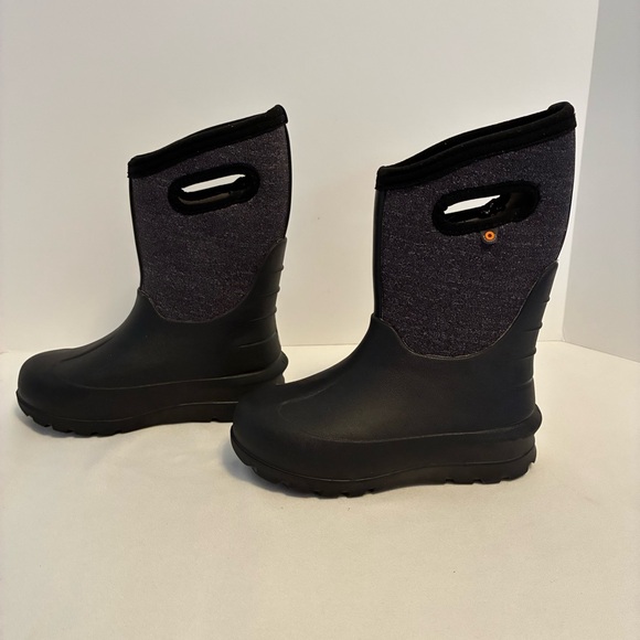 Bogs Big Kids Neo-Classic Melange Winter Boots Size 1 - Picture 5 of 10